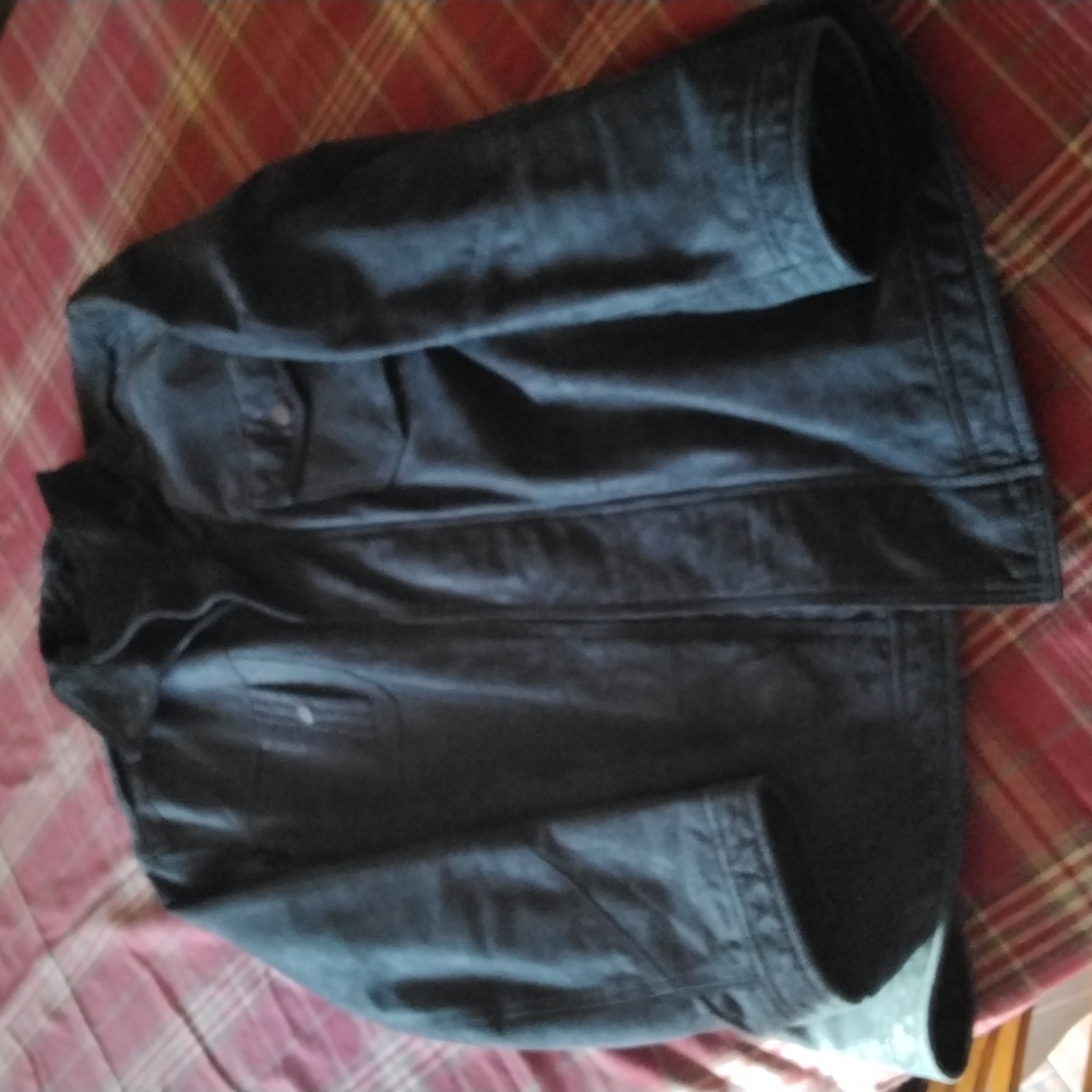Danier Black Leather Jacket